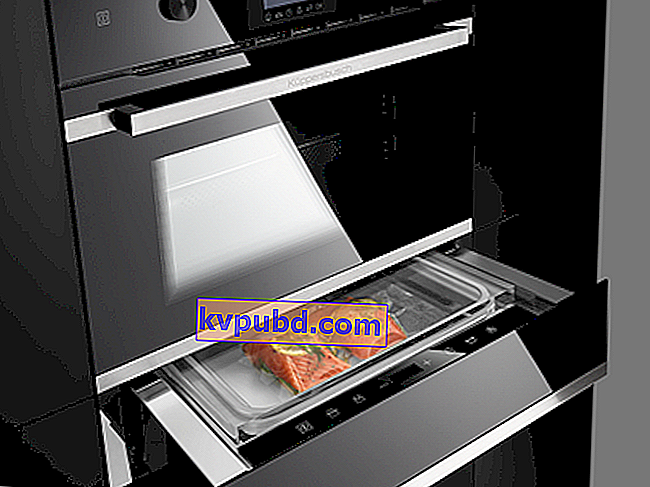 ovn med sous vide-funksjon, moderne innebygd ovn