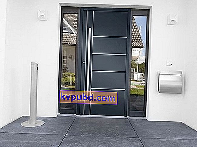 Las puertas de aluminio no solo protegen contra la pérdida de calor y garantizan un silencio perfecto.  También son una excelente seguridad ...