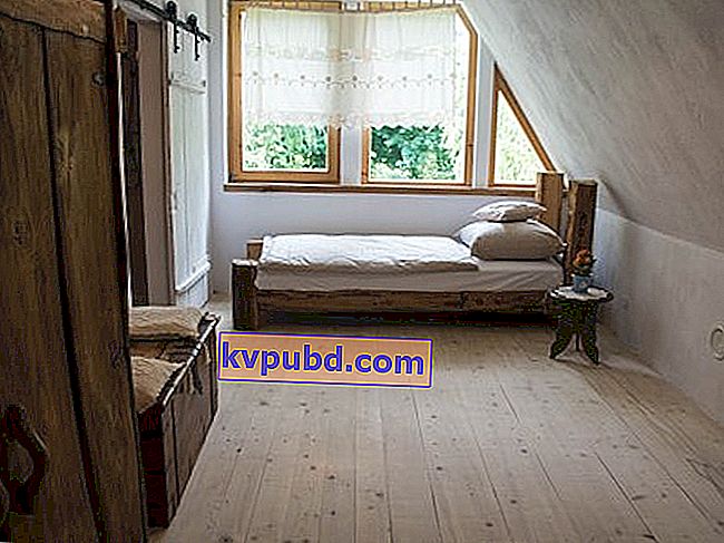 Maalaistyylinen makuuhuone - Maalaistyylinen makuuhuone on sisustus, jossa vallitsee lämpö, ​​harmonia ja minimalismi.  Voi olla ...